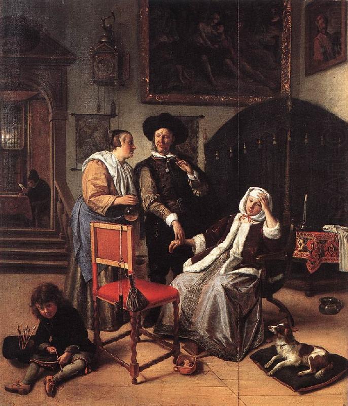 Jan Steen Doctor's Visit china oil painting image
